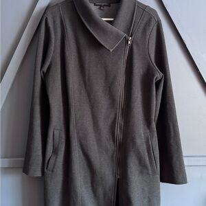 Banana Republic Dark Gray Trench Coat